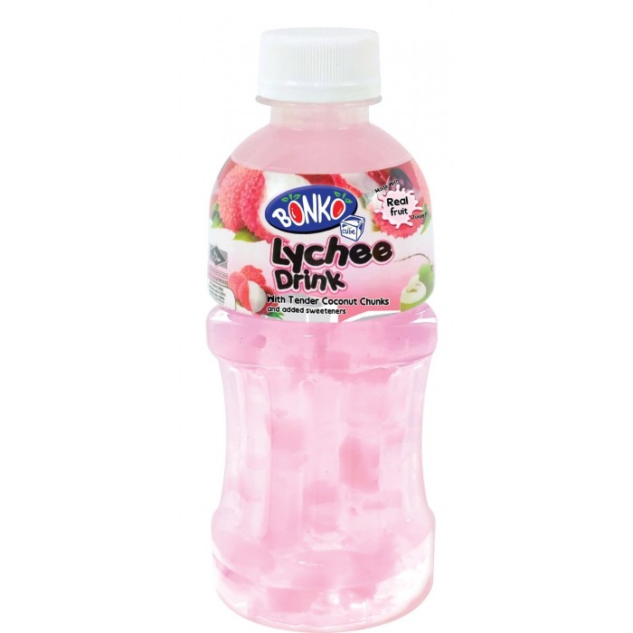 Bonko Drink Lychee with Coconut Pieces 24 x 320ml